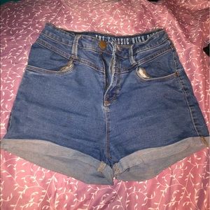 High Rise Shorts